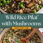 Wild Rice Pilaf with Mushrooms & Pecans Recipe