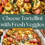 Cheese Tortellini with Summer Veggies Recipe