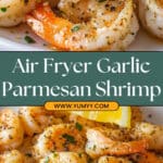Air Fryer Garlic Parmesan Shrimp Recipe