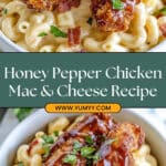 Honey Pepper Chicken Mac and Cheese Recipe
