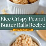 Rice Crispy Peanut Butter Balls Recipe