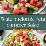 Watermelon Salad with Feta & Mint Recipe