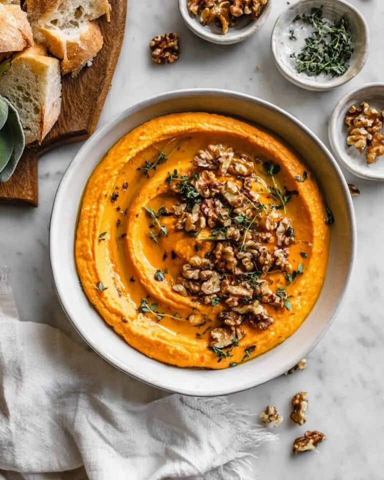 Pumpkin Whipped Feta Dip Recipe