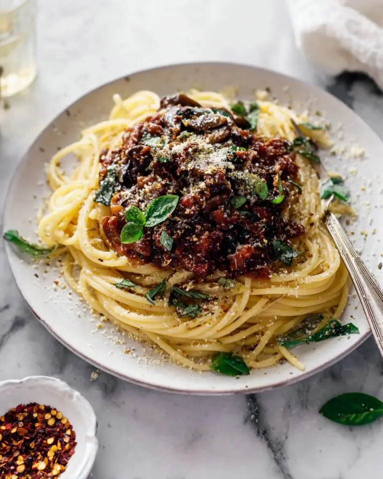 Lentil Bolognese Recipe