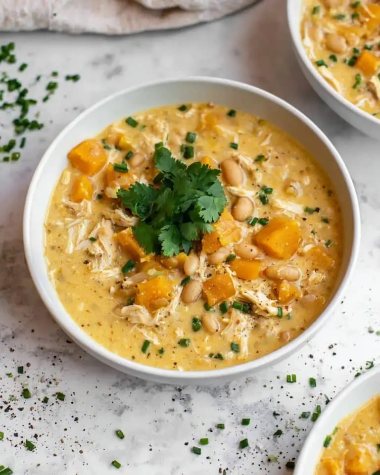 Butternut White Chicken Chili Recipe