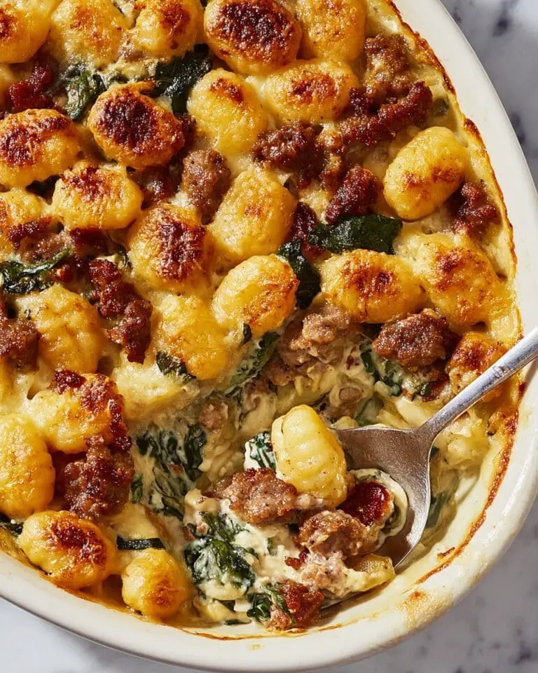 Gnocchi Stuffing with Sausage and Sage Recipe