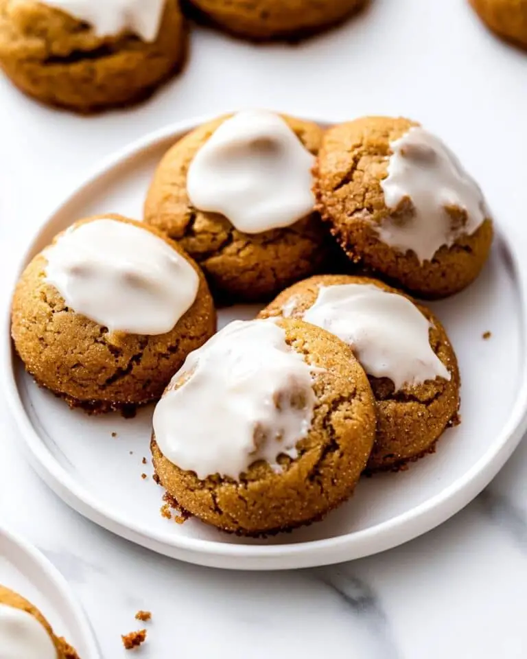 Super Soft Pumpkin Cookies with Maple Cream Cheese Icing Recipe