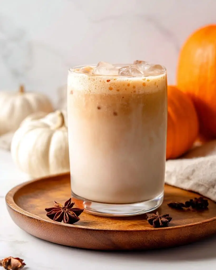 Iced Pumpkin Cream Chai Tea Latte Recipe