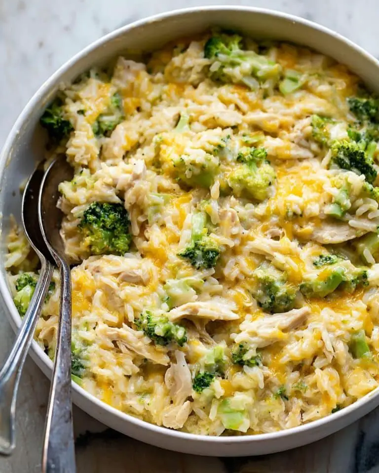 Creamy Chicken and Broccoli Orzo Recipe