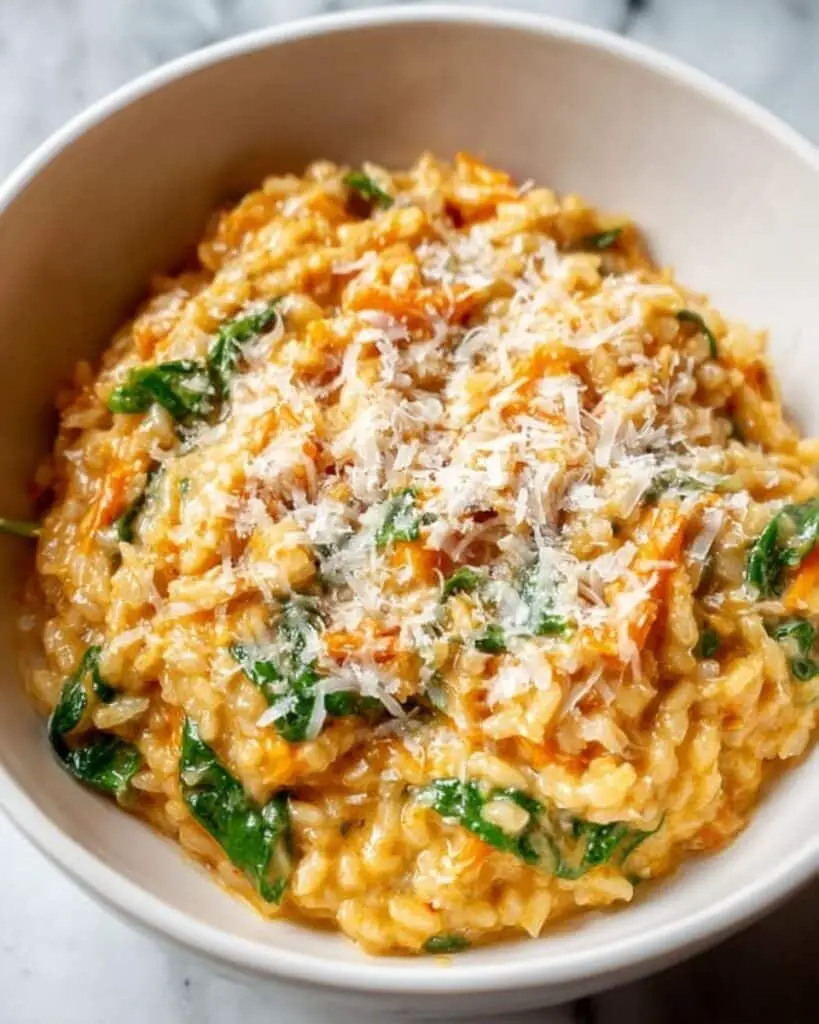 Ground Beef Orzo with Tomato Cream Sauce Recipe
