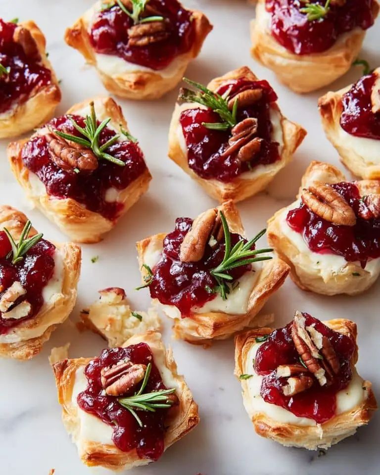 Cranberry Brie Bites Recipe