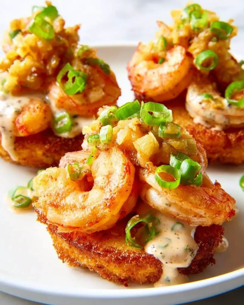 Cheesy Shrimp & Grits Bites Recipe