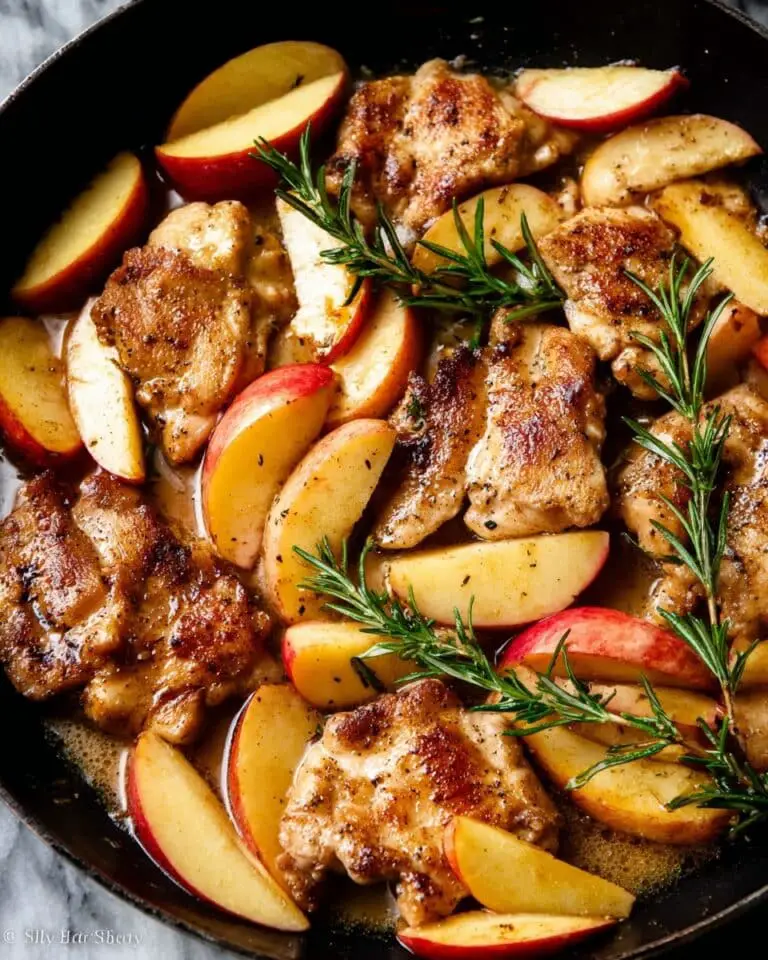 Skillet Apple Cider Chicken Recipe