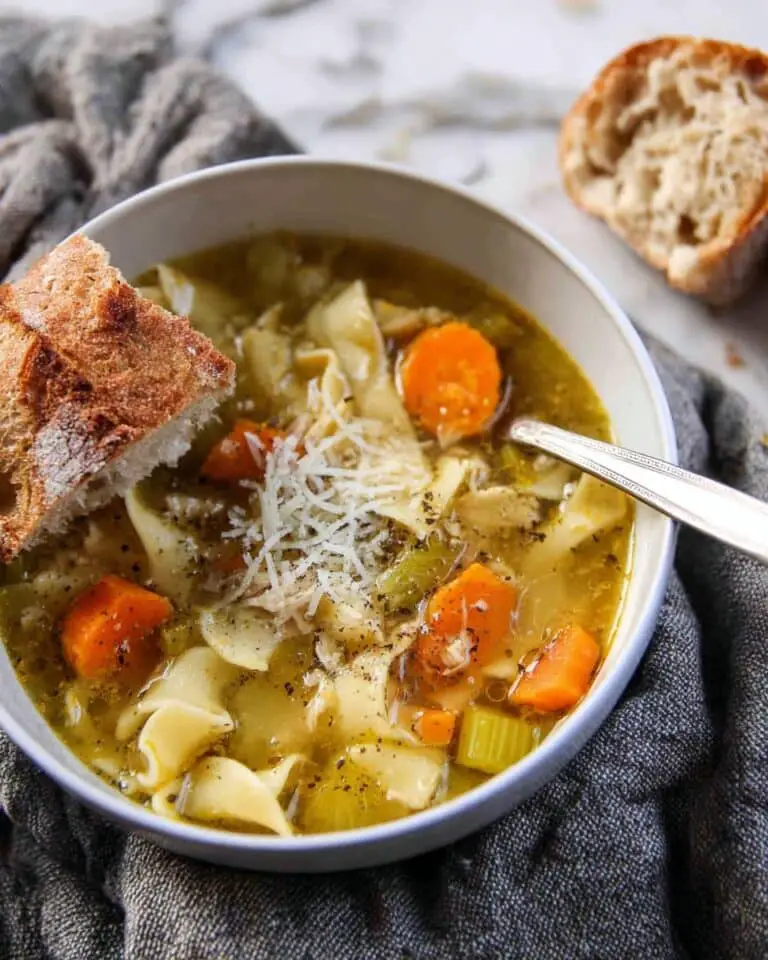 Homestyle Chicken Noodle Soup Recipe