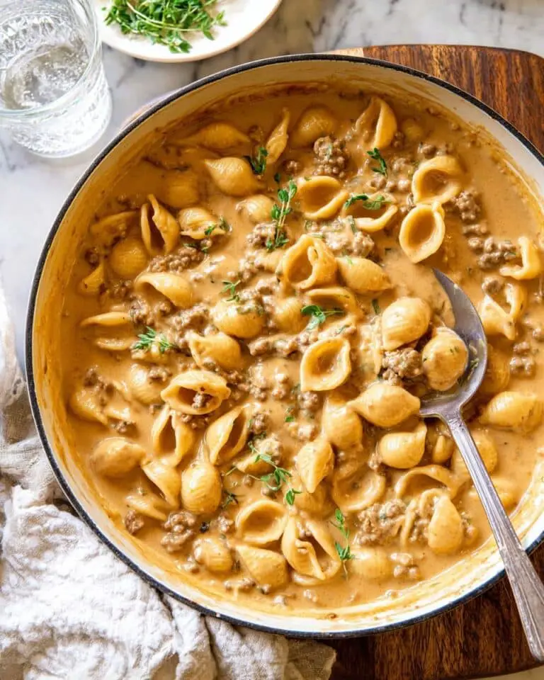 Healthier Homemade One Pot Hamburger Helper Recipe
