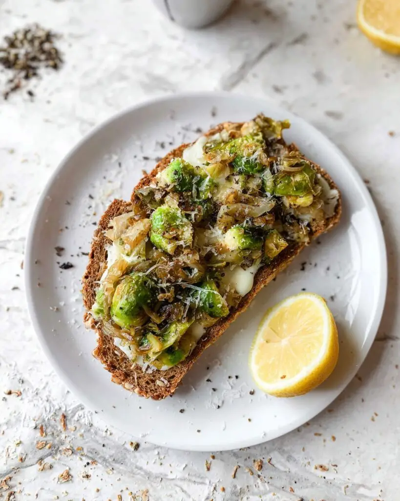 Brussels Sprouts Tartine Recipe