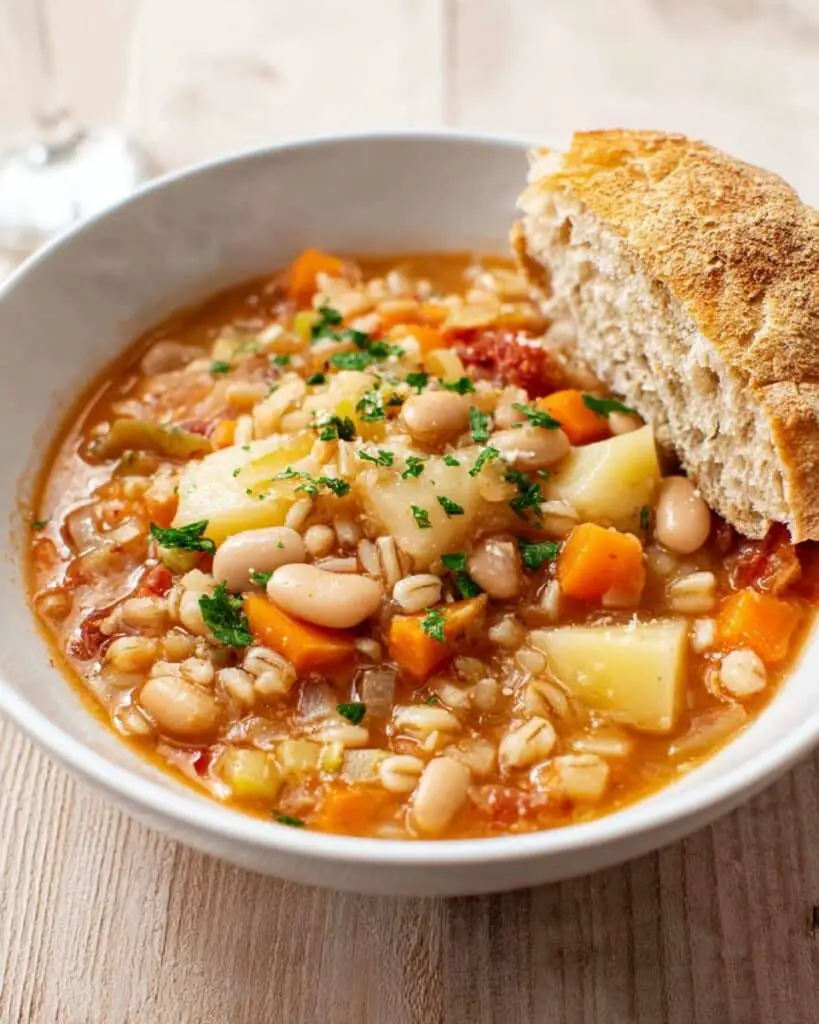 Hearty Vegetable Barley Soup Recipe