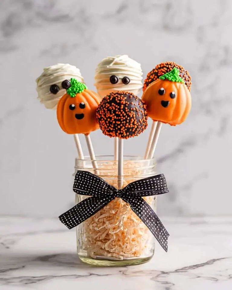 Halloween Cake Pops Recipe