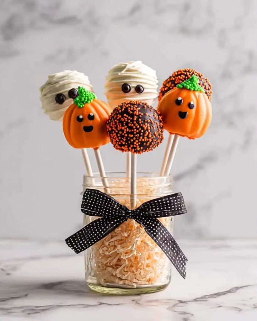 Halloween Cake Pops Recipe