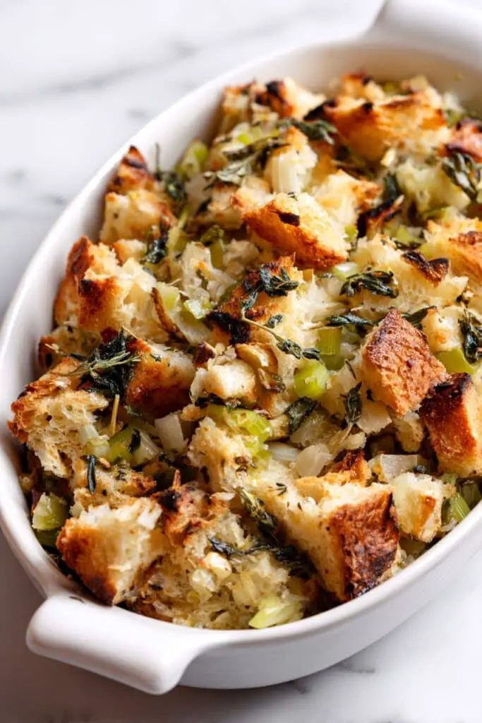 Grilled Bread Stuffing Recipe