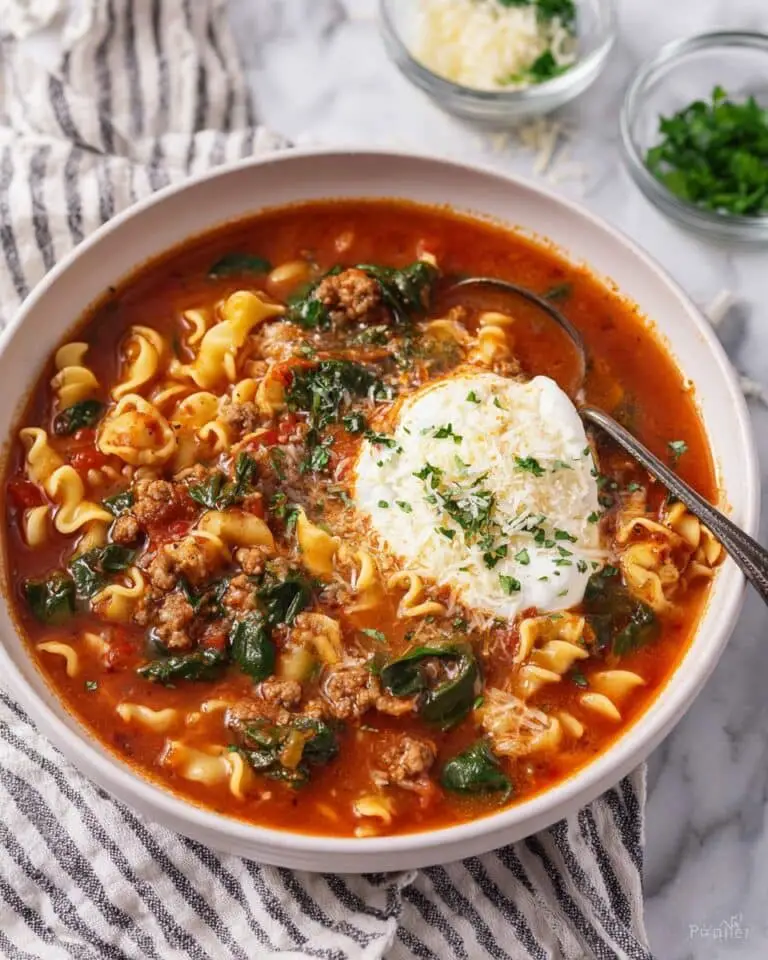 Crockpot Lasagna Soup Recipe