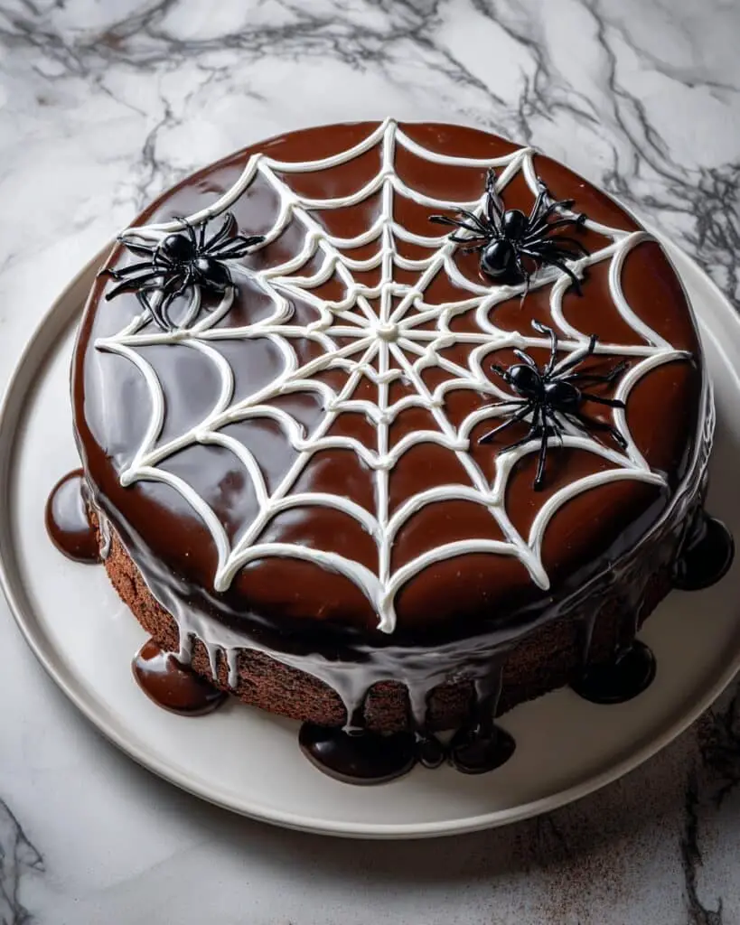 Spiderweb Cake Recipe