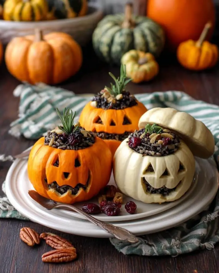 Halloween Stuffed Pumpkins Recipe
