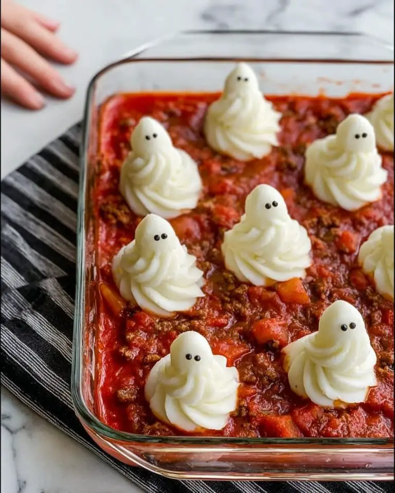 Spooky Ghost Shepherd’s Pie Recipe