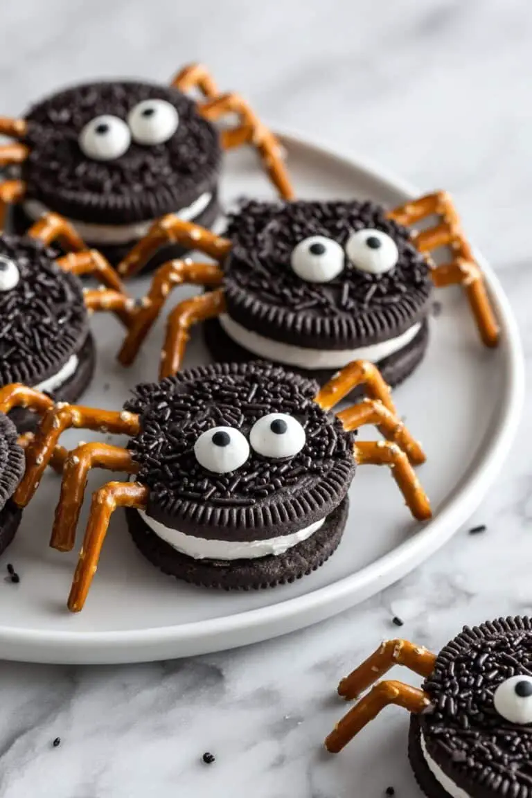 Oreo Cookie Spiders Recipe