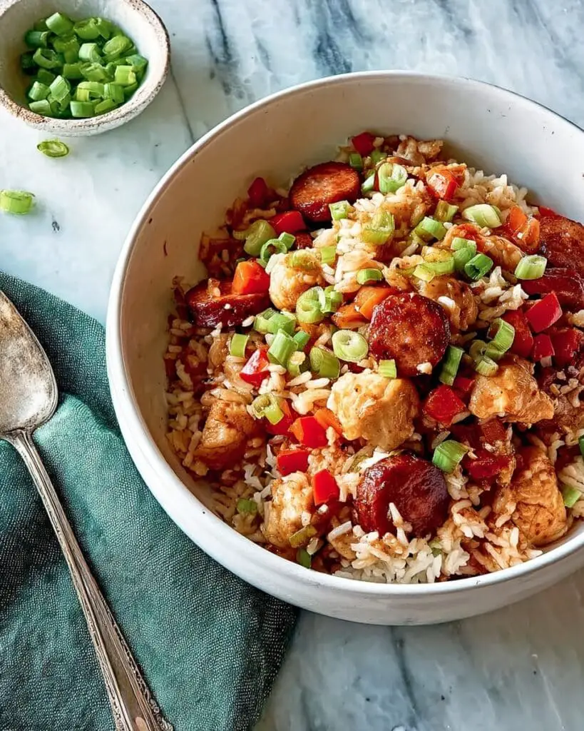 Chicken and Sausage Jambalaya Recipe