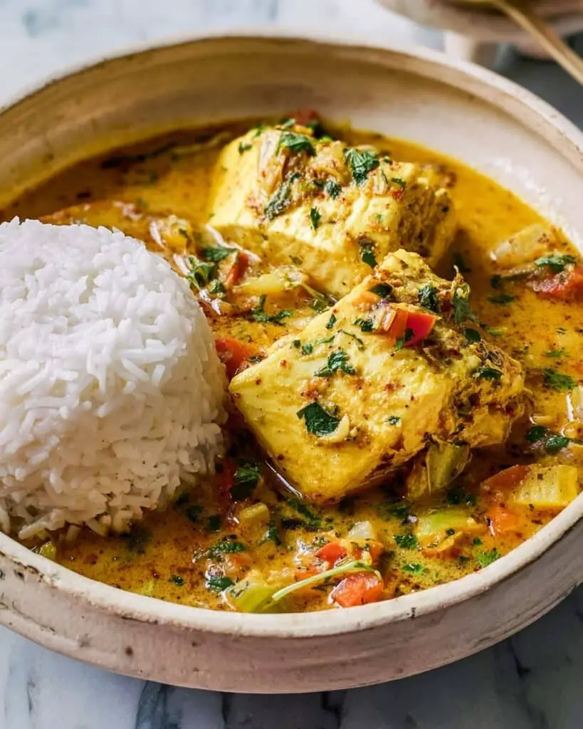 Moqueca: Brazilian Fish Stew with Shrimp Coconut Milk and Fresh Herbs Recipe