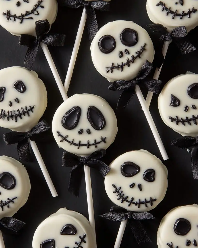 Jack Skellington Oreo Pops Recipe