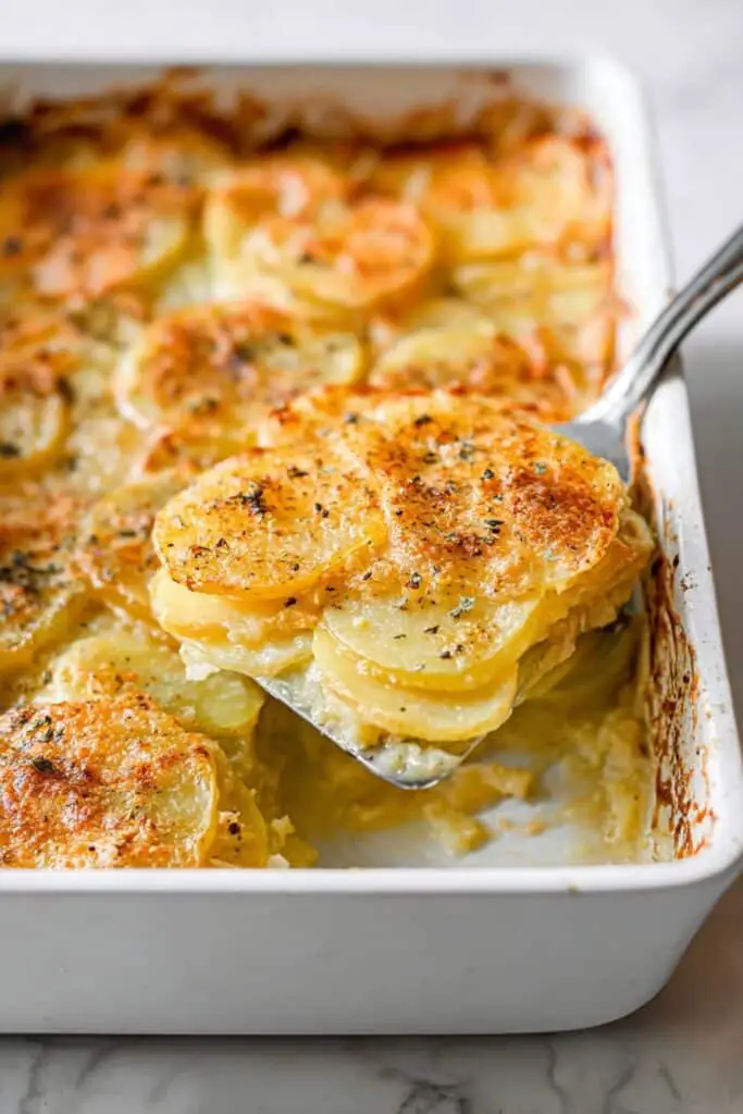 Homemade Scalloped Potatoes Recipe