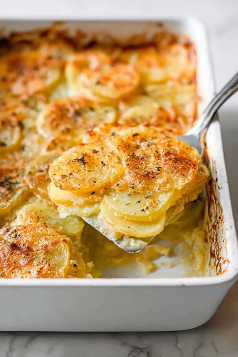 Homemade Scalloped Potatoes Recipe