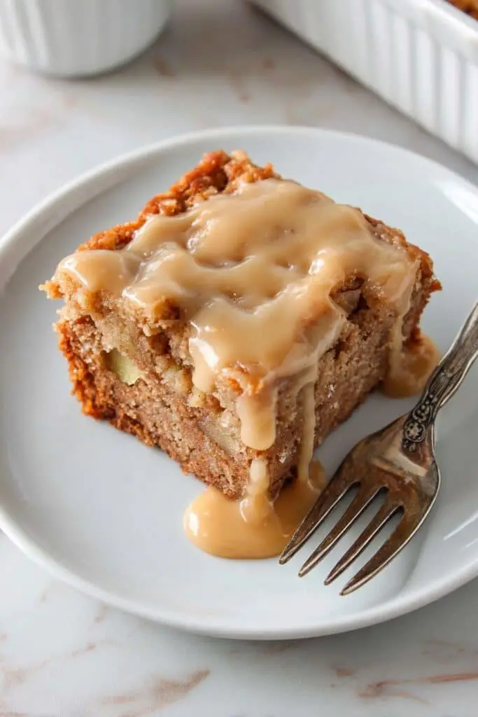 Apple Dapple Cake with Cinnamon-Infused Glaze Recipe