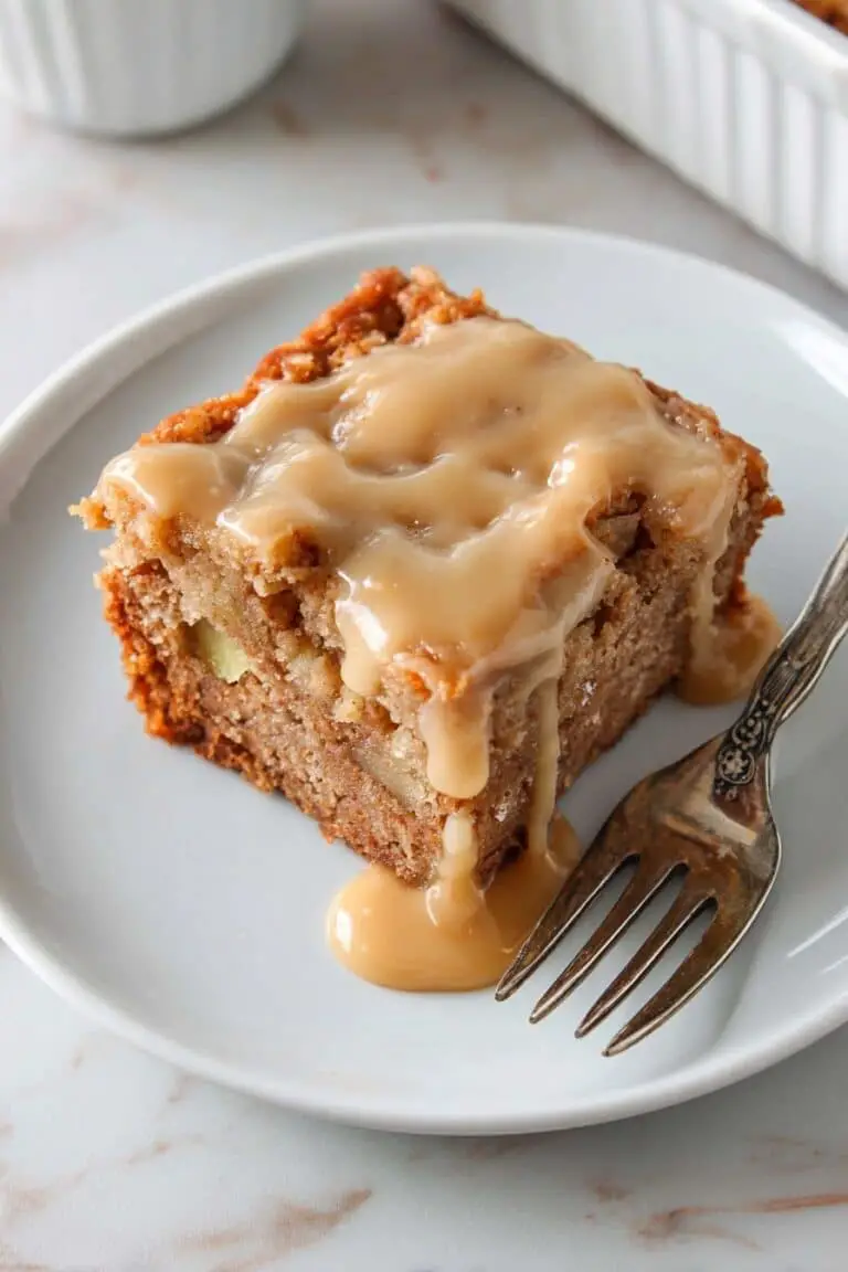 Apple Dapple Cake with Cinnamon-Infused Glaze Recipe