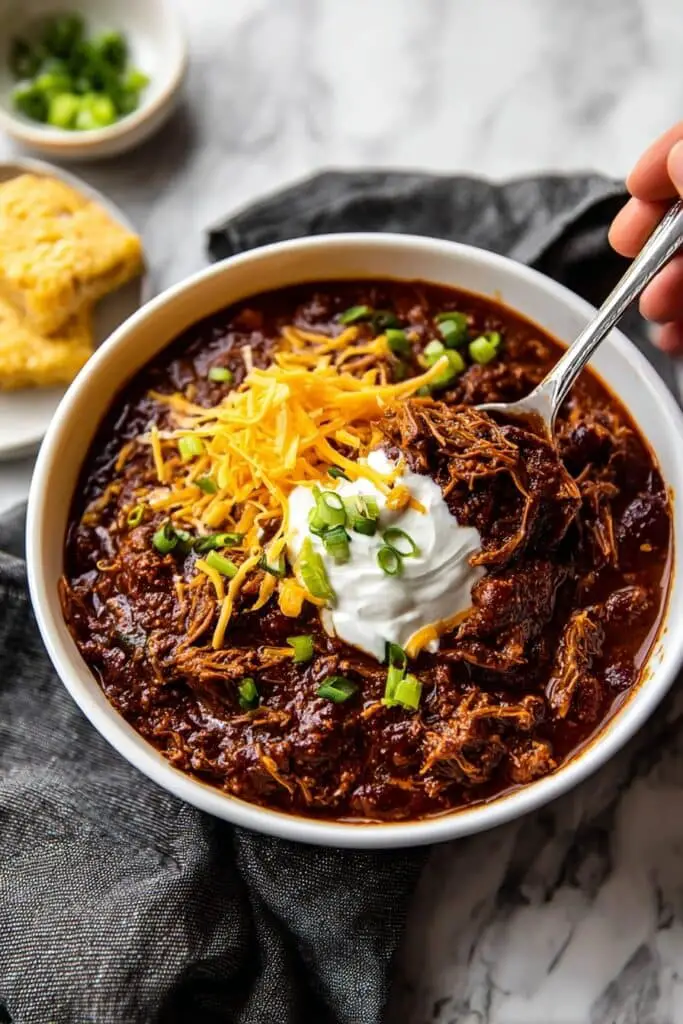 Slow Cooker Texas Beef Chili Recipe
