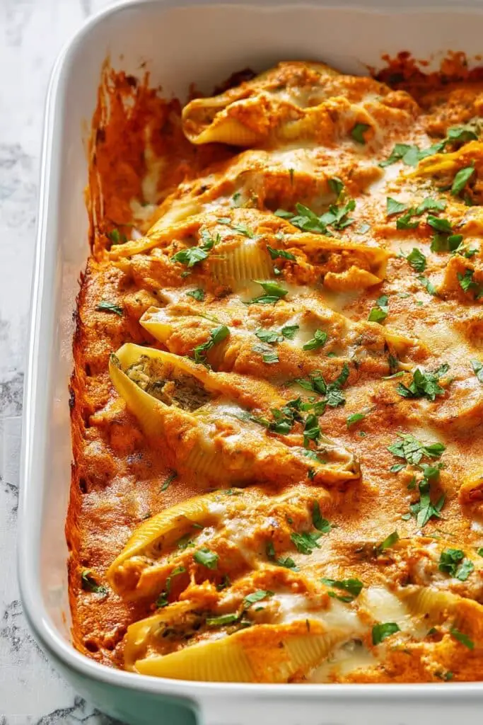 Creamy Cajun Stuffed Pasta Shells Recipe