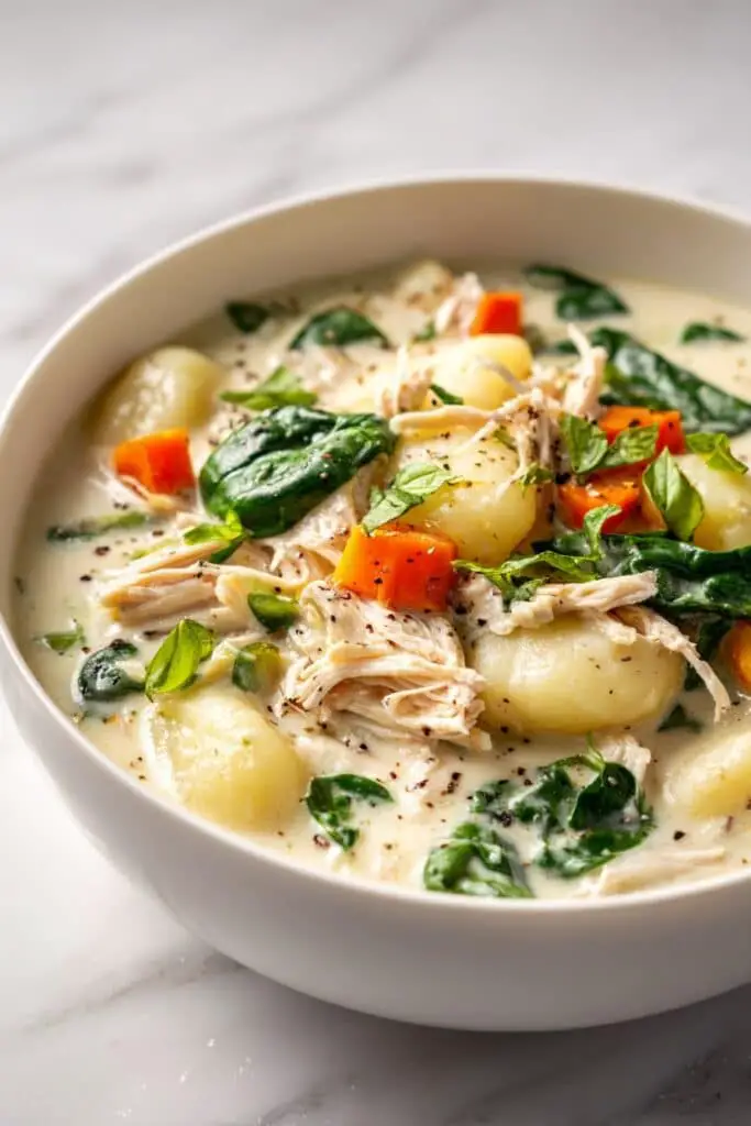 Creamy Chicken Gnocchi Soup Recipe