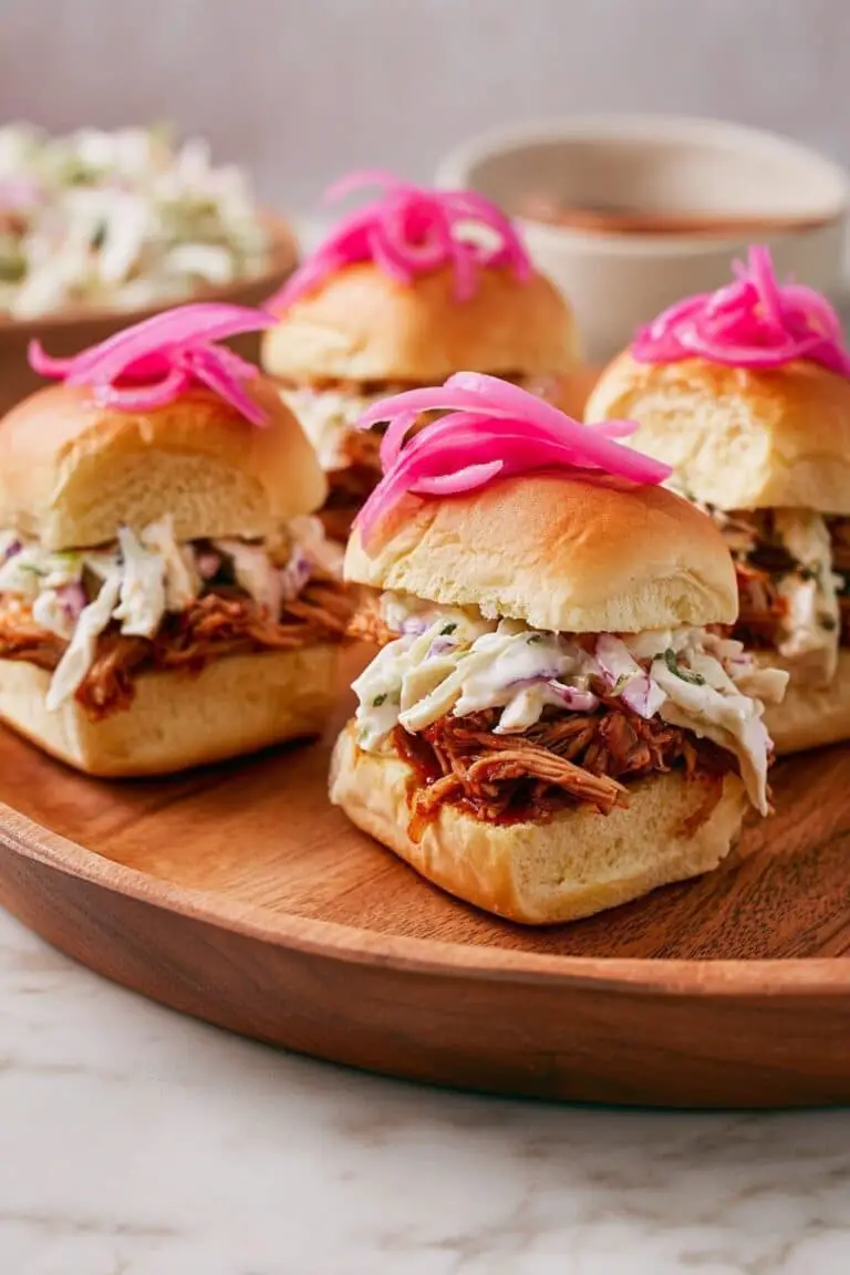 Leftover Turkey Sliders with Cranberry BBQ Sauce Recipe