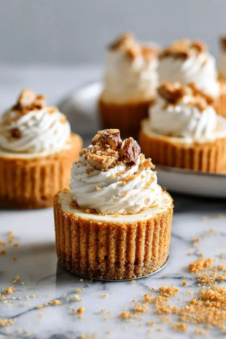 Mini Pumpkin Cheesecakes Recipe