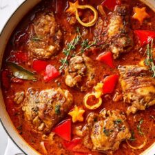 Brown Stew Chicken with Rich Sauce Recipe-image