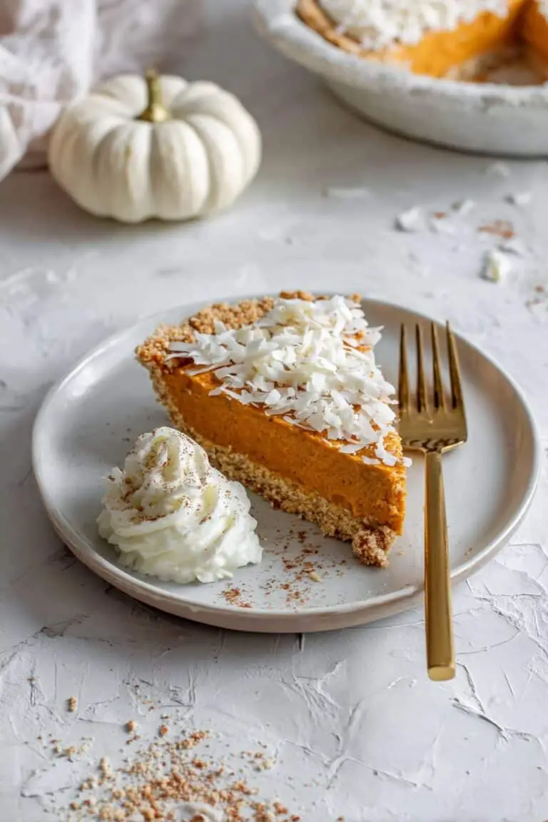 Pumpkin White Chocolate Mousse Pie Recipe