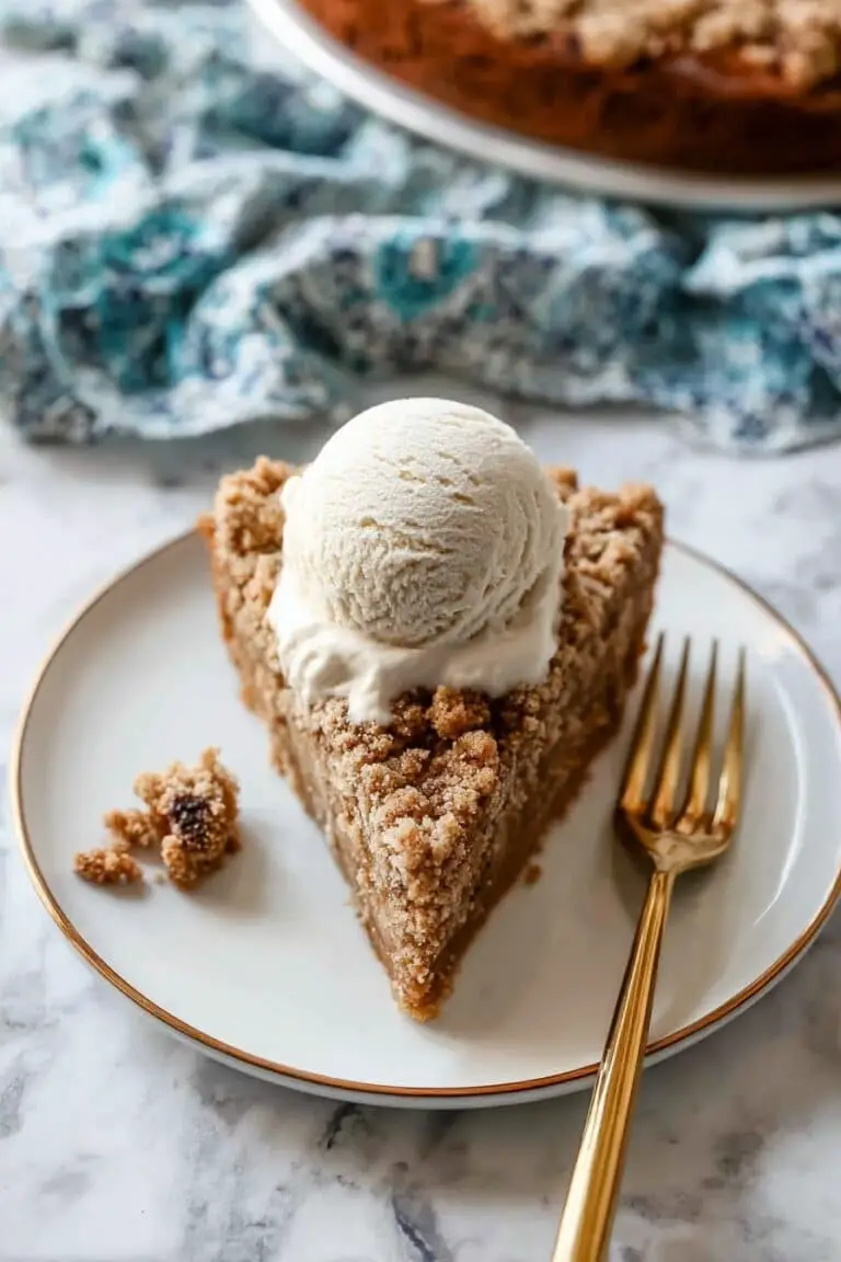 Pumpkin Coffee Cake with Chai Ice Cream Recipe