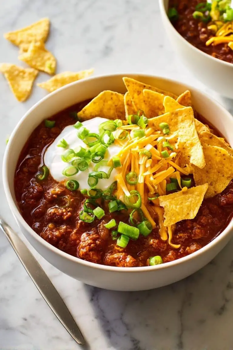 Slow-Cooker Beef Chili Recipe