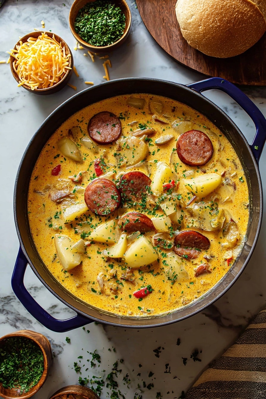Cajun Potato Soup with Sausage Recipe