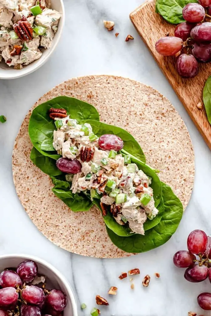 Healthy Turkey Salad Wrap Recipe