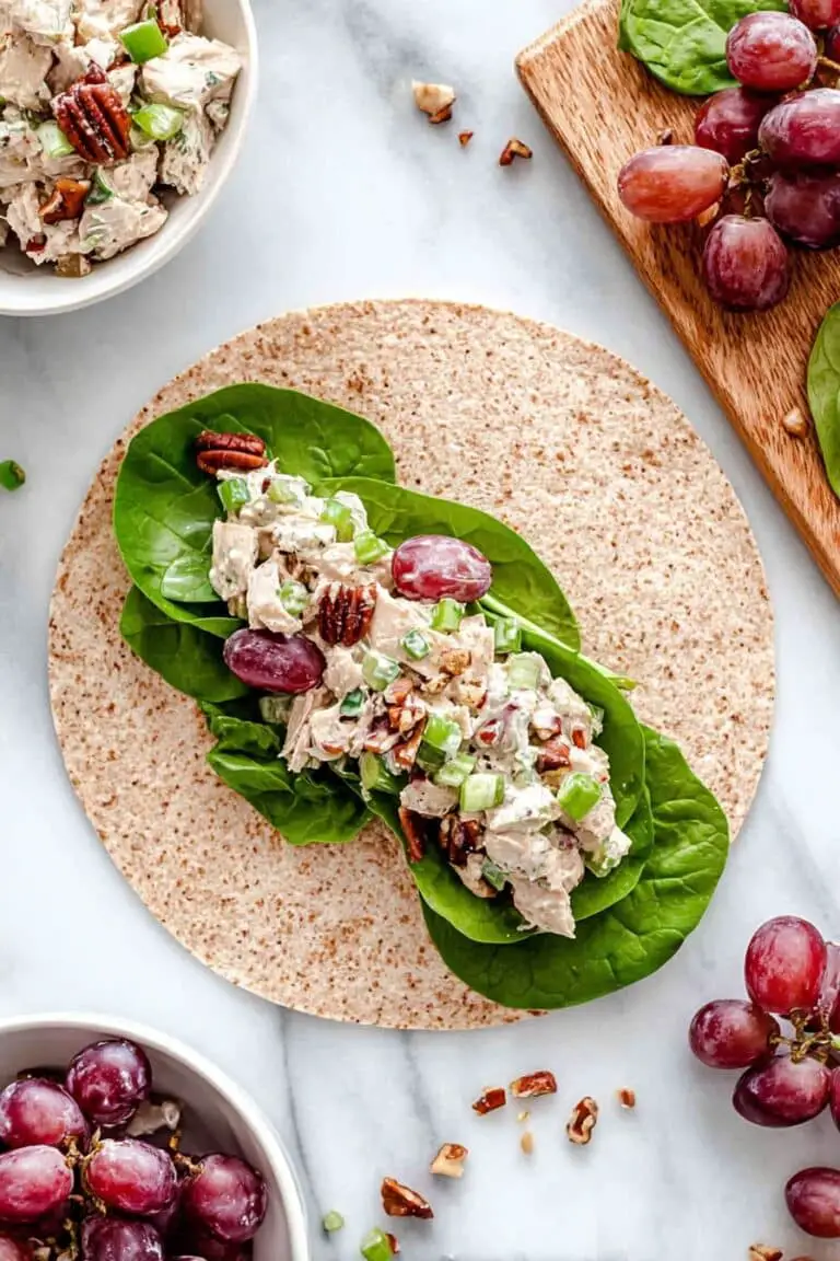 Healthy Turkey Salad Wrap Recipe