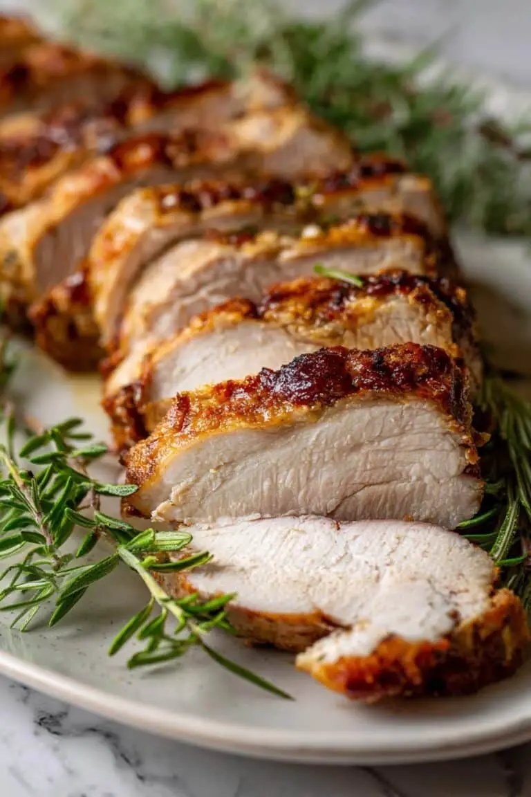 Roasted Turkey Breast with Herb Butter and Rich Gravy Recipe