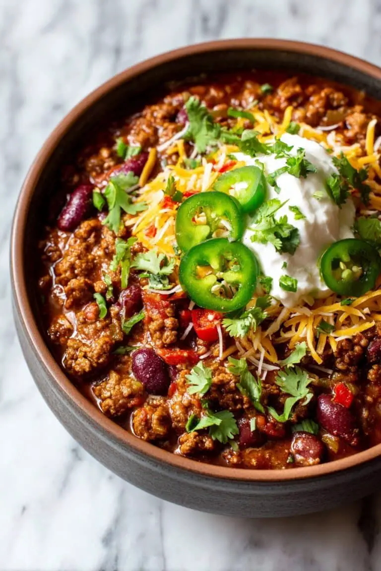 Easy Ground Beef Chili Recipe